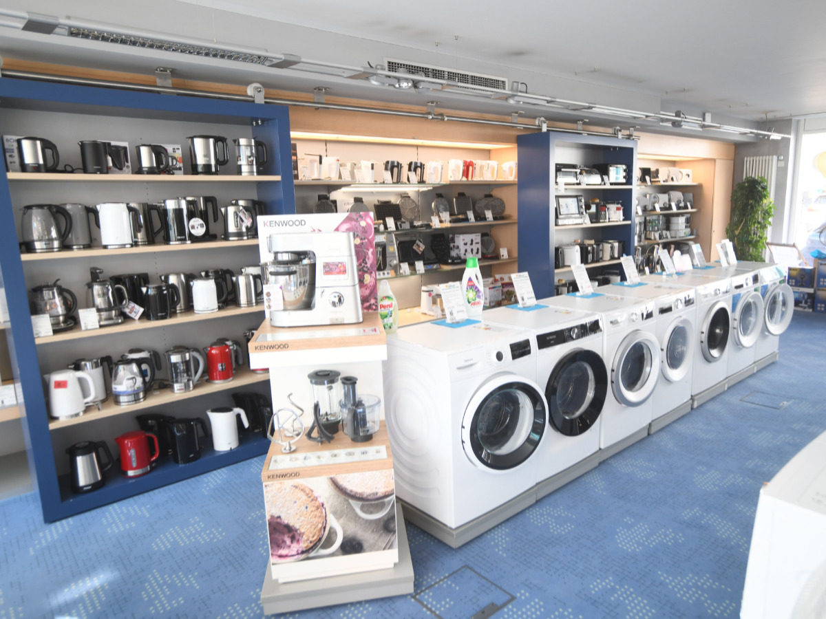 Große Produktvielfalt & Produktauswahl an Klein- & Großgeräten